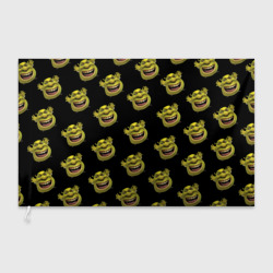 Флаг 3D Паттерн - Шрек