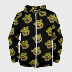 Мужская ветровка 3D Паттерн - Шрек