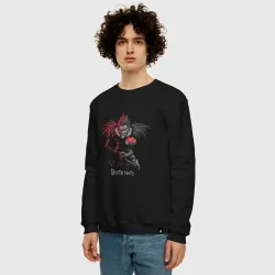 Мужской свитшот хлопок Тетрадь смерти Рюк Death Note - фото 2