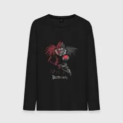 Мужской лонгслив хлопок Тетрадь смерти Рюк Death Note