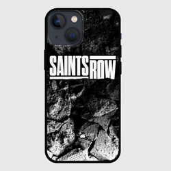 Чехол для iPhone 13 mini Saints Row black graphite