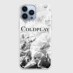 Чехол для iPhone 13 Pro Max Coldplay white graphite