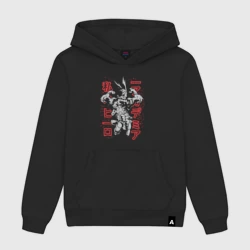 Женская толстовка хлопок Моя геройская академия Изуку Мидория All Might