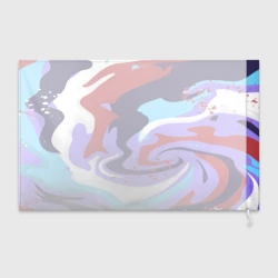 Флаг 3D Клякса абстракция - фото 2