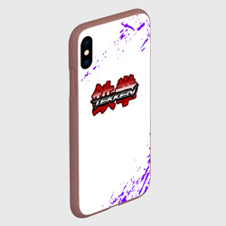 Чехол для iPhone XS Max матовый Tekken colors splash - фото 2