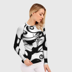 Женский рашгард 3D Стальной алхимик аниме - фото 2