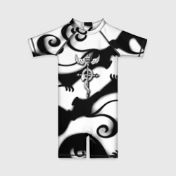 Детский купальный костюм 3D Стальной алхимик аниме