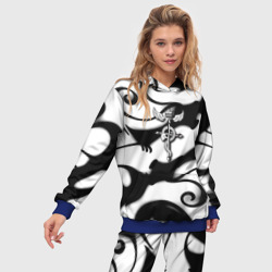 Женский костюм с толстовкой 3D Стальной алхимик аниме - фото 2