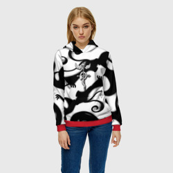 Женская толстовка 3D Стальной алхимик аниме - фото 2