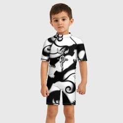 Детский купальный костюм 3D Стальной алхимик аниме - фото 2