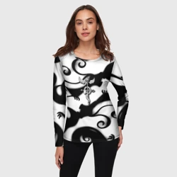 Женский лонгслив 3D Стальной алхимик аниме - фото 2