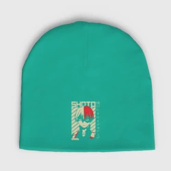 Женская шапка демисезонная Моя геройская академия Shoto