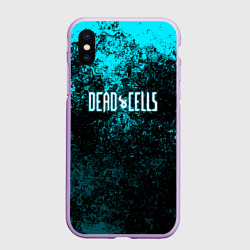 Чехол для iPhone XS Max матовый Dead Cells game краски