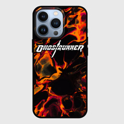 Чехол для iPhone 13 Pro Ghostrunner red lava