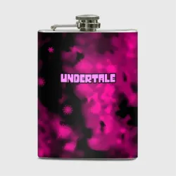 Фляга Undertale pink game