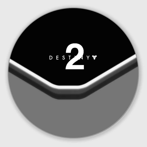 Круглый коврик для мышки Destiny geometry online game