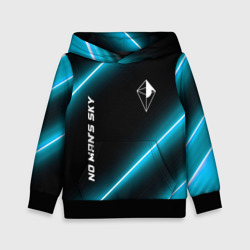 Детская толстовка 3D No Man's Sky неоновые светящиеся линии