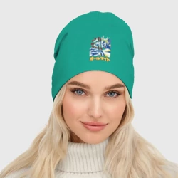 Женская шапка демисезонная Моя геройская академия Всемогущий удар - фото 2