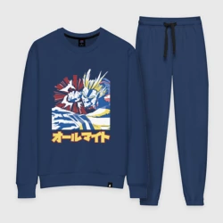 Женский костюм хлопок Моя геройская академия Всемогущий удар