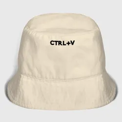 Детская панама хлопок Иностранная надпись cntrl + v