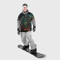 Накидка на куртку 3D Жрец Ктулху 