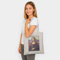 Шоппер BioNature Мона Лиза с кальяном - фото 2