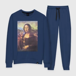 Женский костюм хлопок Мона Лиза с кальяном