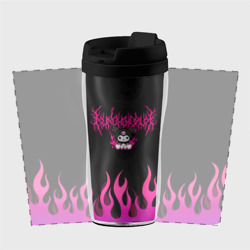Термокружка-непроливайка Розовый огонь Куроми - фото 2