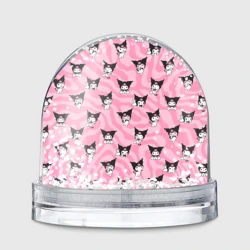 Игрушка Снежный шар Розовый паттерн Куроми