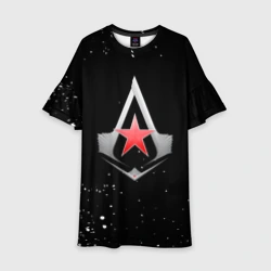 Детское платье 3D Assassins creed russia
