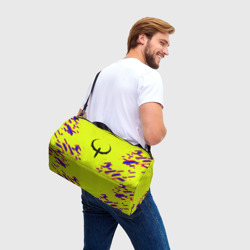 Сумка спортивная 3D Quake игровая геомтерия - фото 2