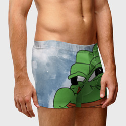 Мужские трусы 3D Хитрый лягушонок Пепе - фото 2