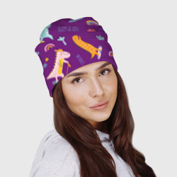 Шапка 3D Динозаврики паттерн - no rules - фото 2