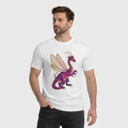 Мужская футболка хлопок HOMM3 Faerie Dragon - фото 2