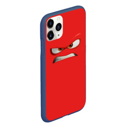 Чехол для iPhone 11 Pro Max матовый Эмоция гнева - лицо крупное - фото 2