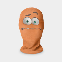 Маска карнавальная 3D Эмоция тревожности - глаза крупно