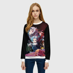 Женский свитшот 3D Звездное детя 2 герои - фото 2