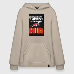 Худи SuperOversize хлопок HR супергерой