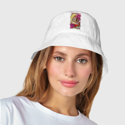 Женская панама хлопок Королева фастфуда и монстр - фото 2