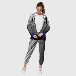 Женский костюм 3D Стальная броня-соты с Гербом РФ - фото 2