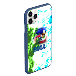 Чехол для iPhone 11 Pro Max матовый Sonic sega game - фото 2