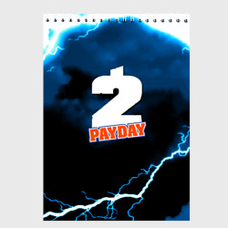 Скетчбук Payday 2 storm