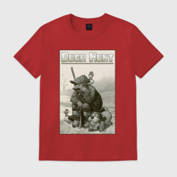 Мужская футболка хлопок Duck hunt - hunter