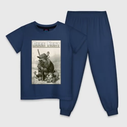 Детская пижама хлопок Duck hunt - hunter