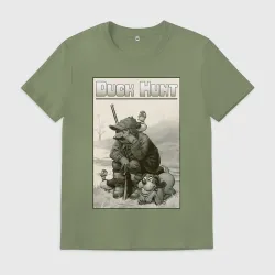 Мужская футболка хлопок Duck hunt - hunter