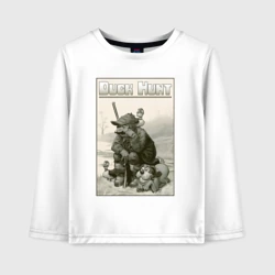 Детский лонгслив хлопок Duck hunt - hunter