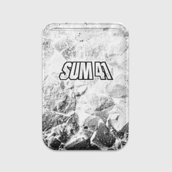 Картхолдер Magsafe магнитный Sum41 white graphite