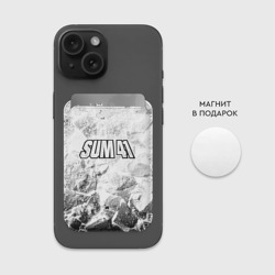 Картхолдер Magsafe магнитный Sum41 white graphite - фото 2