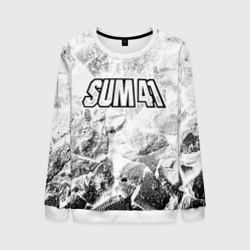 Мужской свитшот 3D Sum41 white graphite