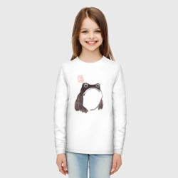 Детский лонгслив хлопок Мацумото Ходжи - жаба живопись - фото 2